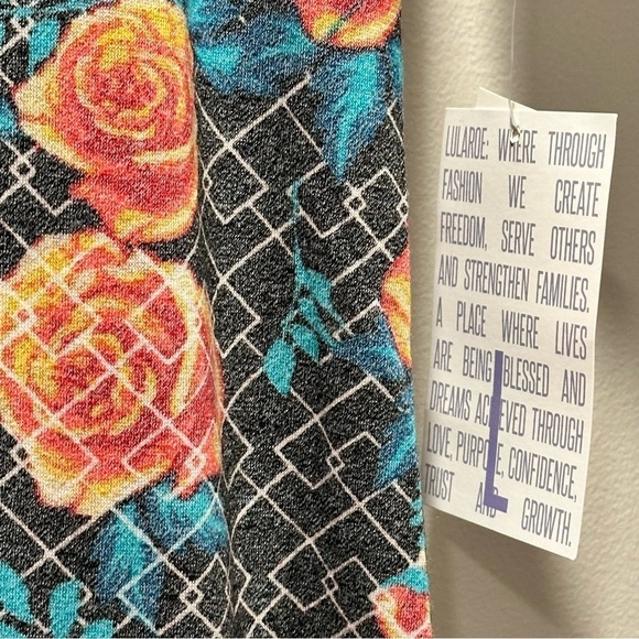 NWT LulaRoe Julia Dress Small Soft High Scoop KneeLength Pencil Skirt Large12-14 - Picture 7 of 11